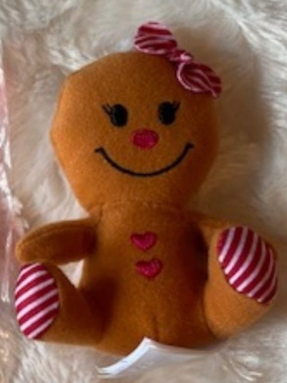 2/$30 MCDONALD'S Build-A-Bear 2013 Sweet Gingerbread Girl No 6 Happy Meal